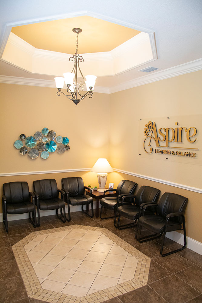 Aspire Hearing & Balance waiting room
