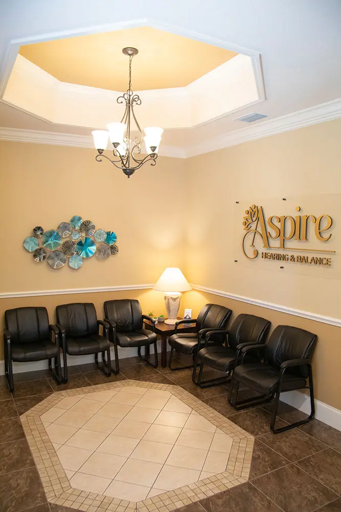 Aspire Hearing & Balance waiting room